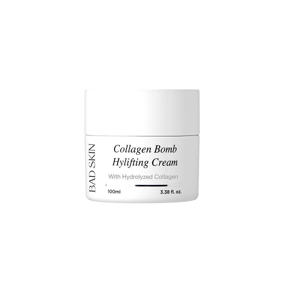 BAD SKIN BAD SKIN Collagen Bomb Hylifting Cream 100ml - anti-aging - front bottle shot
