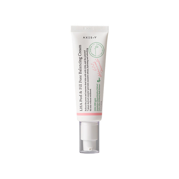 AXIS-Y AXIS-Y LHA Peel & Fill Pore Balancing Cream 50ml - hydrating - front bottle shot