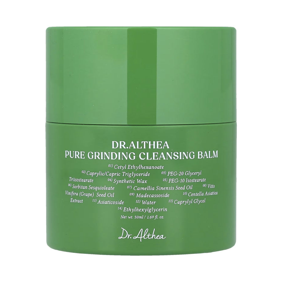 Anua Dr. Althea Pure Grinding Cleansing Balm 50ml - soothing - front bottle shot