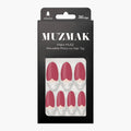 MUZMAK MUZMAK Nail Tips 36pcs #Be love(Almond) - anti-aging - front bottle shot