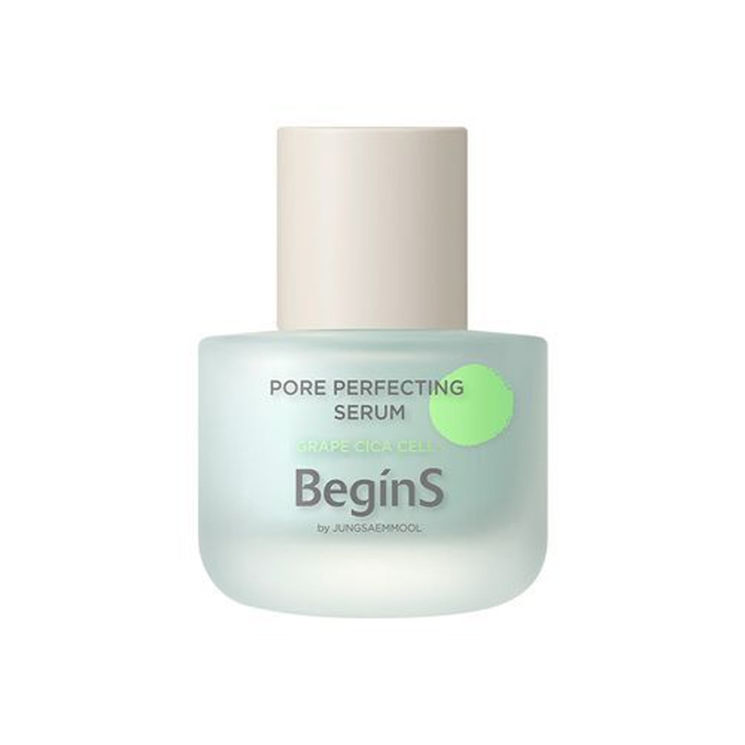 JUNG SAEM MOOL Begins by JUNG SAEM MOOL Pore Perfecting Serum 30ml - soothing - front bottle shot