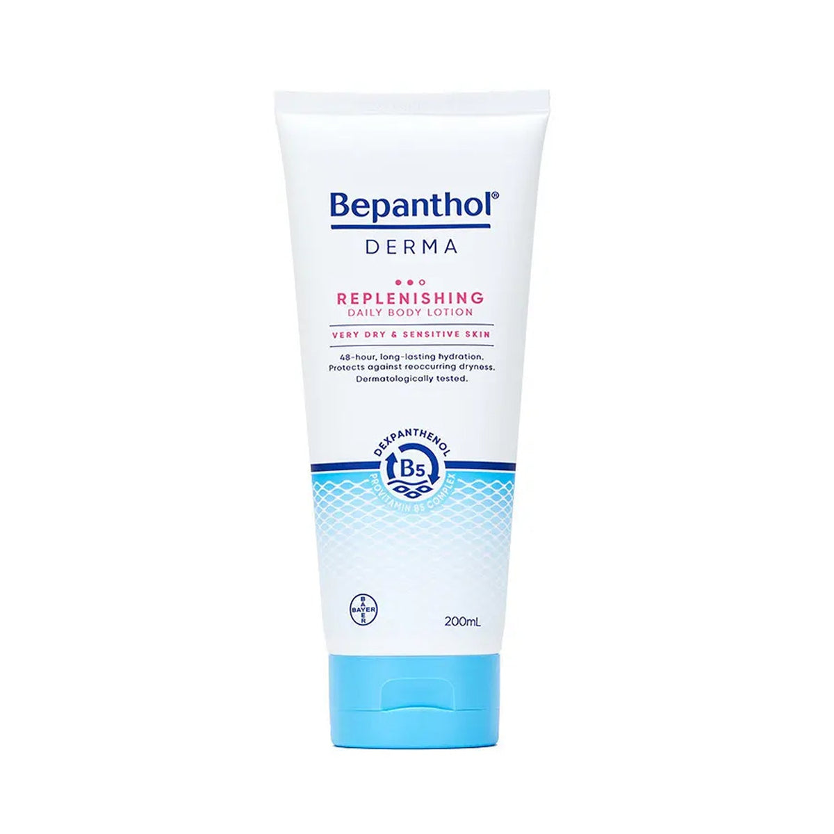 Bepanthol Bepanthol Derma Replenishing Daily Body Lotion 200ml - hydrating - front bottle shot