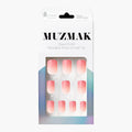 MUZMAK MUZMAK Nail Tips 36pcs #Berry Ade(Regular Square) - anti-aging - front bottle shot