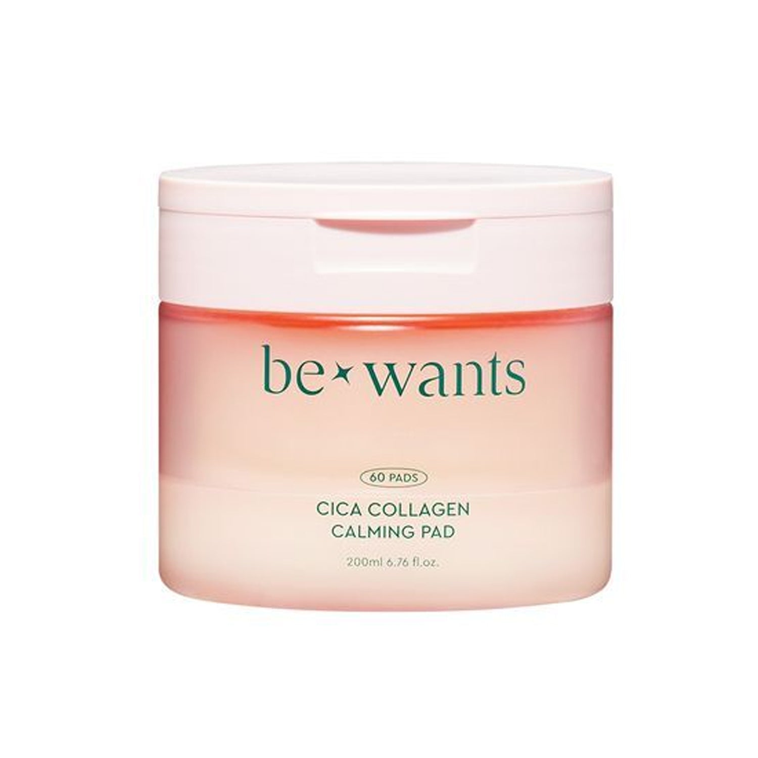 Bewants Bewants Cica Collagen Calming Pad 60 sheets - soothing - front bottle shot