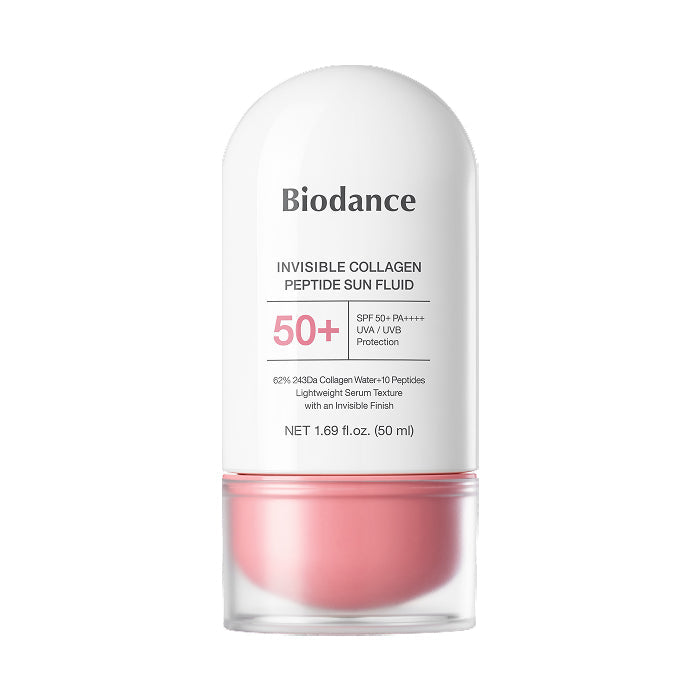 Biodance Biodance Invisible Collagen Peptide Sun Fluid SPF50+ PA++++ 50ml - hydrating - front bottle shot