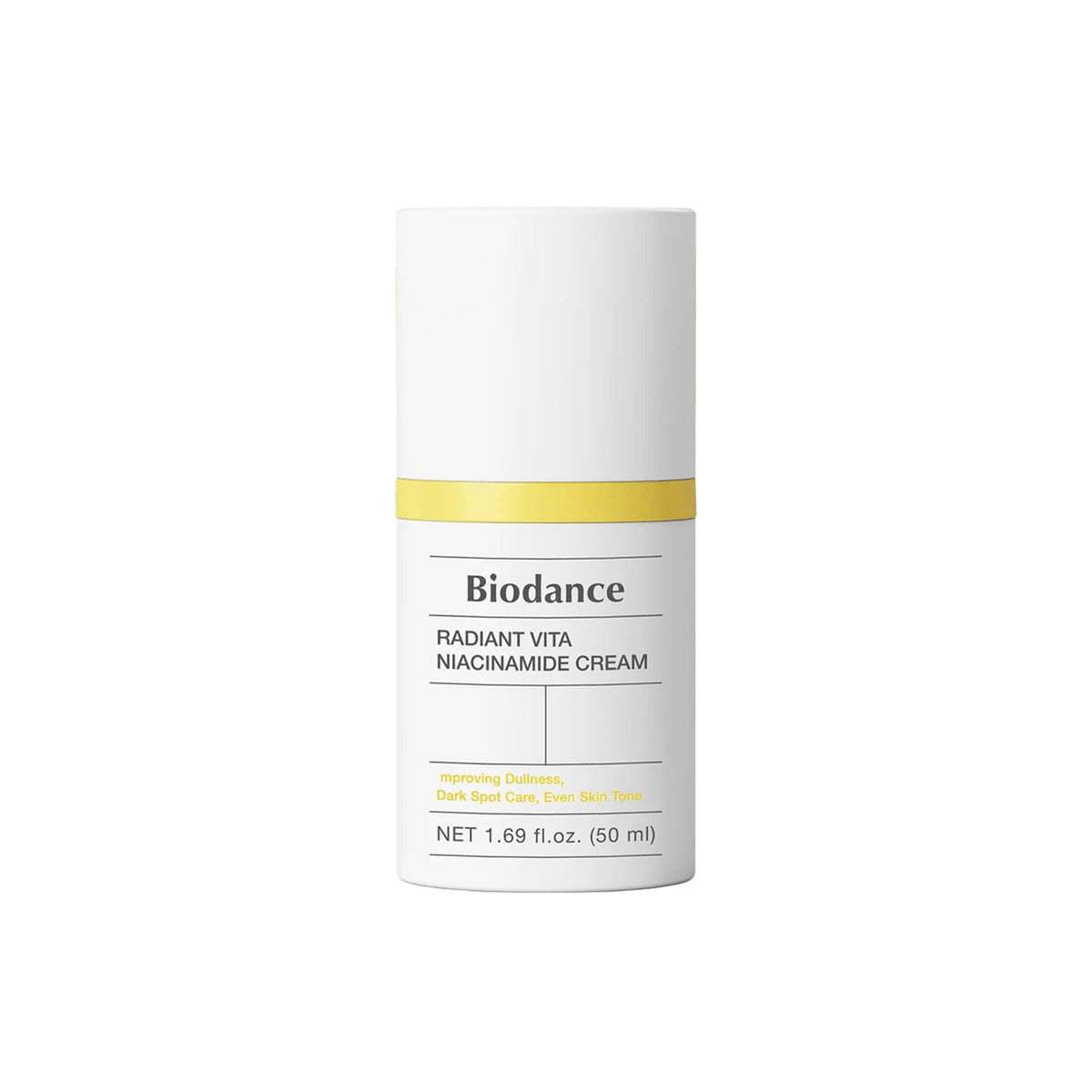 Biodance Biodance Radiant Vita Niacinamide Cream 50ml - hydrating - front bottle shot