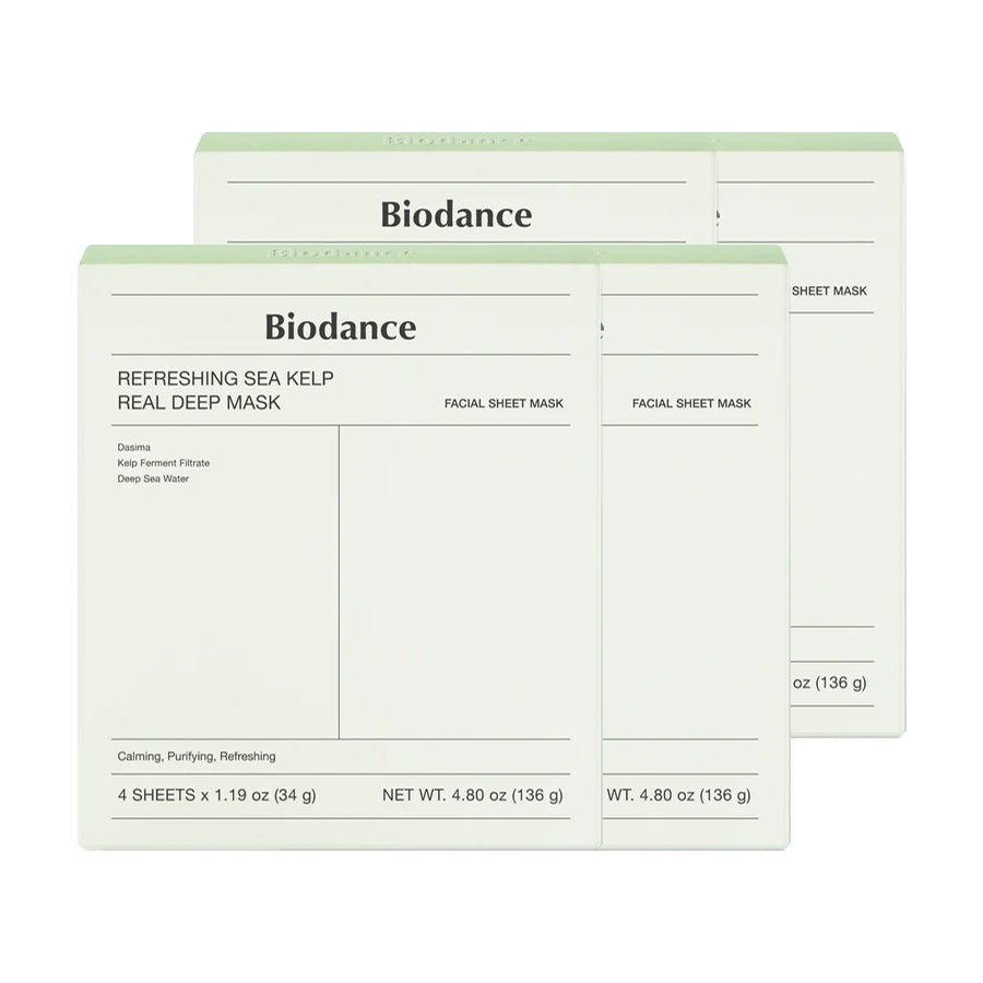 Biodance Biodance Refreshing Sea Kelp Real Deep Mask 34g 16ea - soothing - front bottle shot