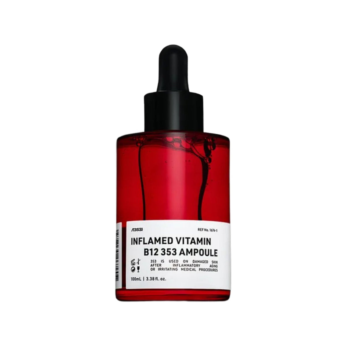 Biohancer Biohancer Inflamed Vitamin B12 353 Ampoule 100ml - hydrating - front bottle shot