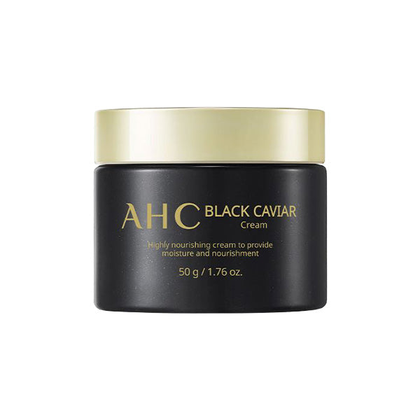 AHC AHC Black Caviar Cream 50g - brightening - front bottle shot