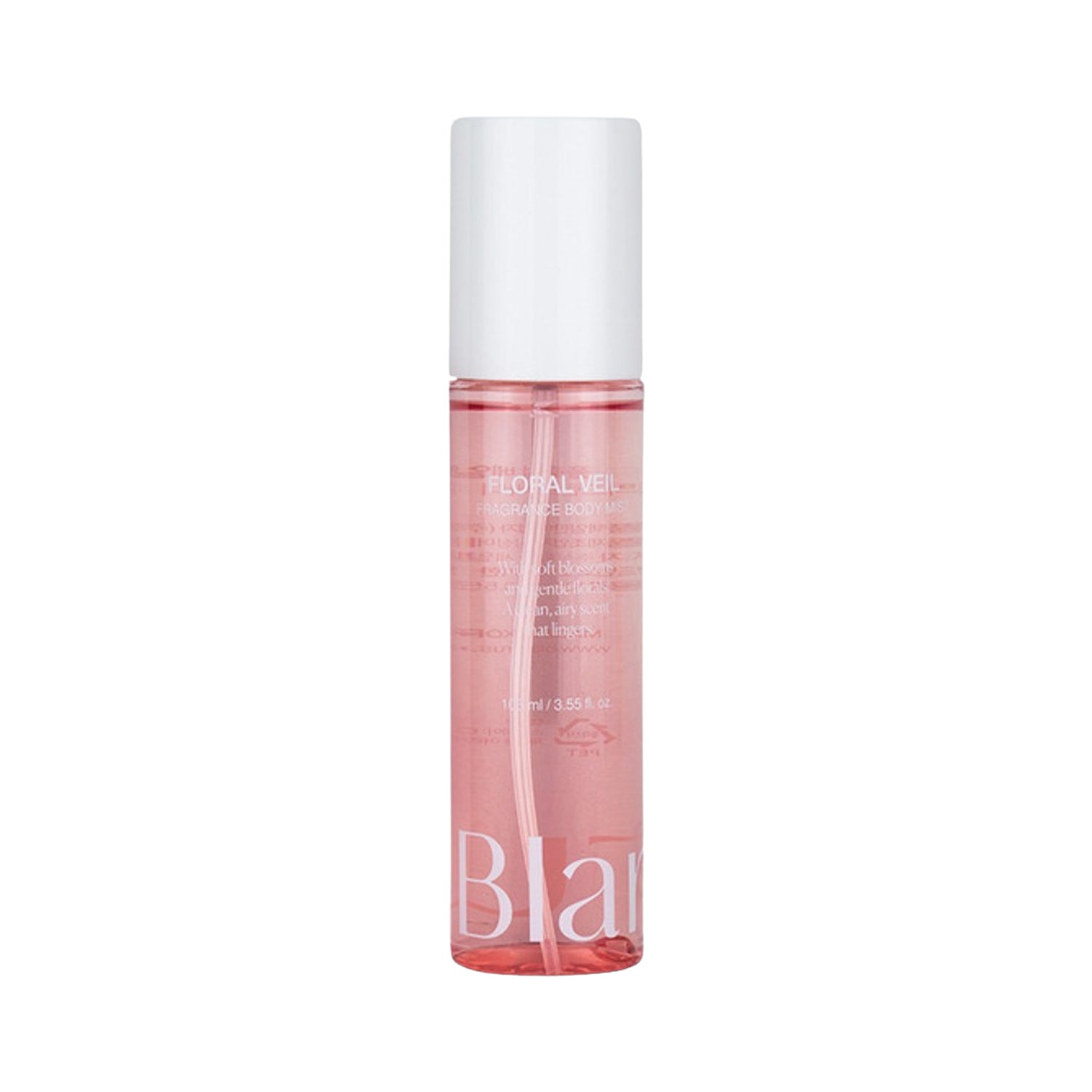 Blanrrus Blanrrus Floral Veil Fragrance Body Mist 105ml - hydrating - front bottle shot
