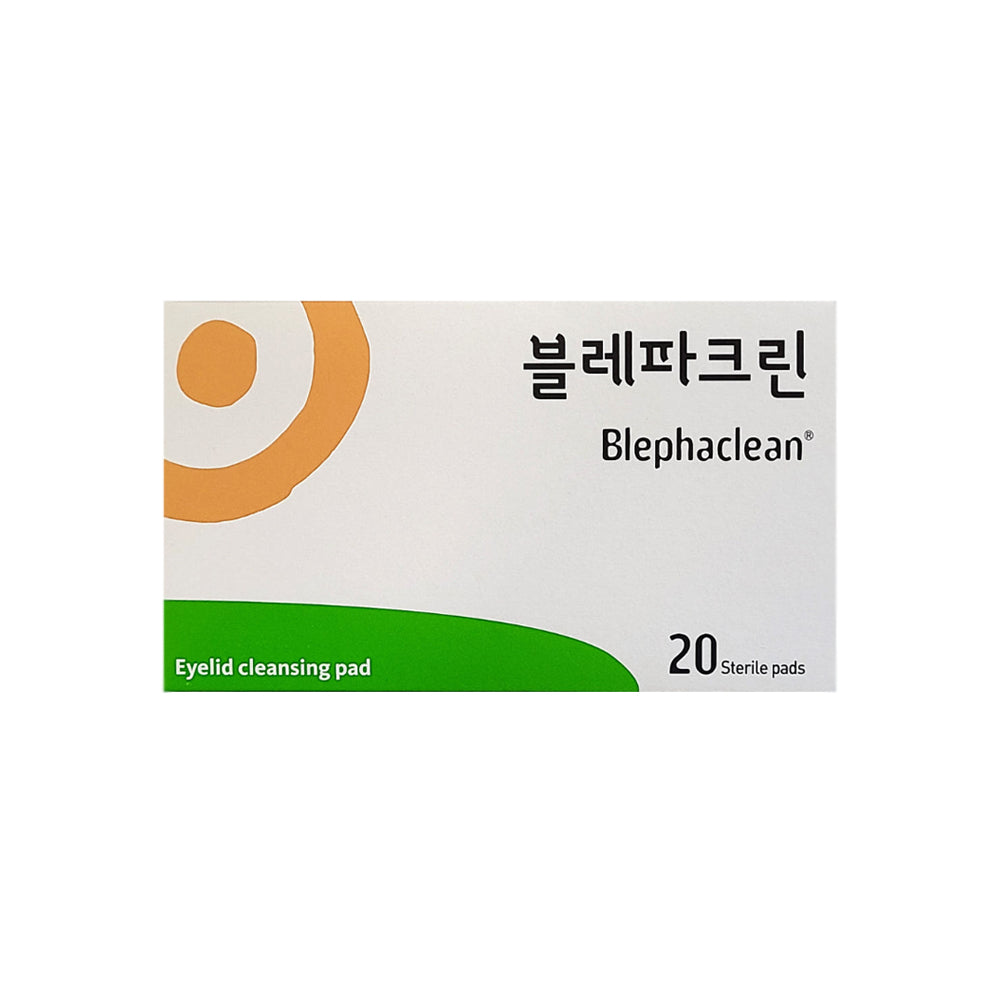 Blephaclean Blephaclean Eyelid Cleansing Pad (20 pads) - soothing - front bottle shot