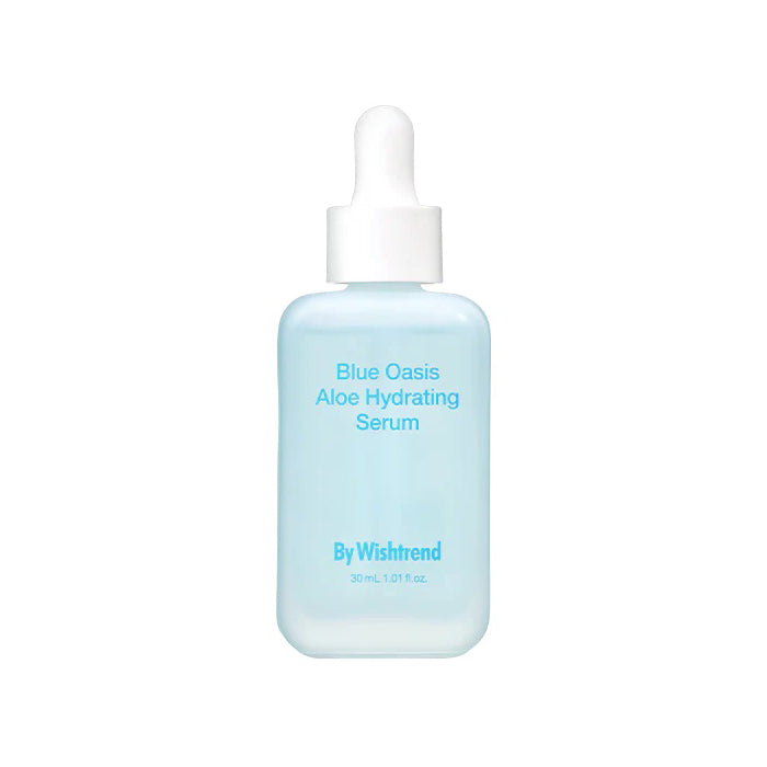 By Wishtrend By Wishtrend Blue Oasis Aloe Hydrating Serum 30ml - hydrating - front bottle shot