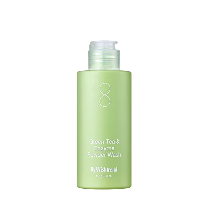 By Wishtrend By Wishtrend Green Tea & Enzyme Powder Wash 110g - brightening - front bottle shot