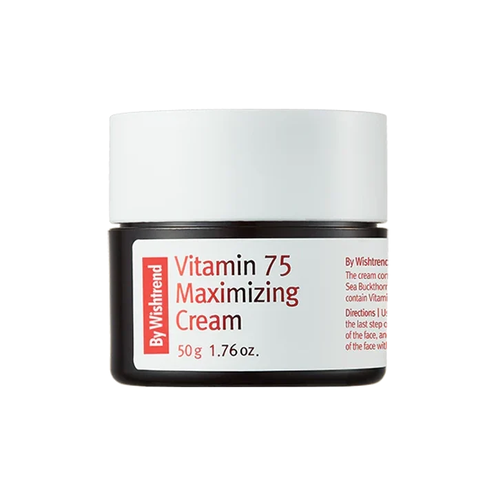 By Wishtrend By Wishtrend Vitamin 75 Maximizing Cream 50ml - hydrating - front bottle shot
