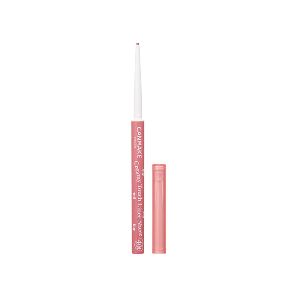 CANMAKE CANMAKE Creamy Touch Liner 0.08g - #Sheer 40th True Red - daily care - front bottle shot