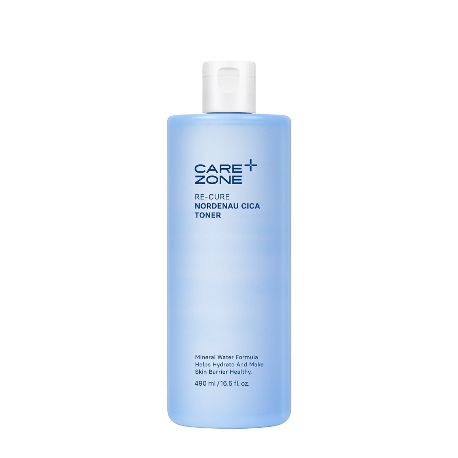 CAREZONE CAREZONE Re-cure Nordenau Cica Toner 490ml - hydrating - front bottle shot