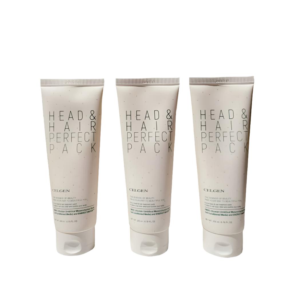 CELGEN CELGEN Head & Hair Perfect Pack 200ml - daily care - front bottle shot