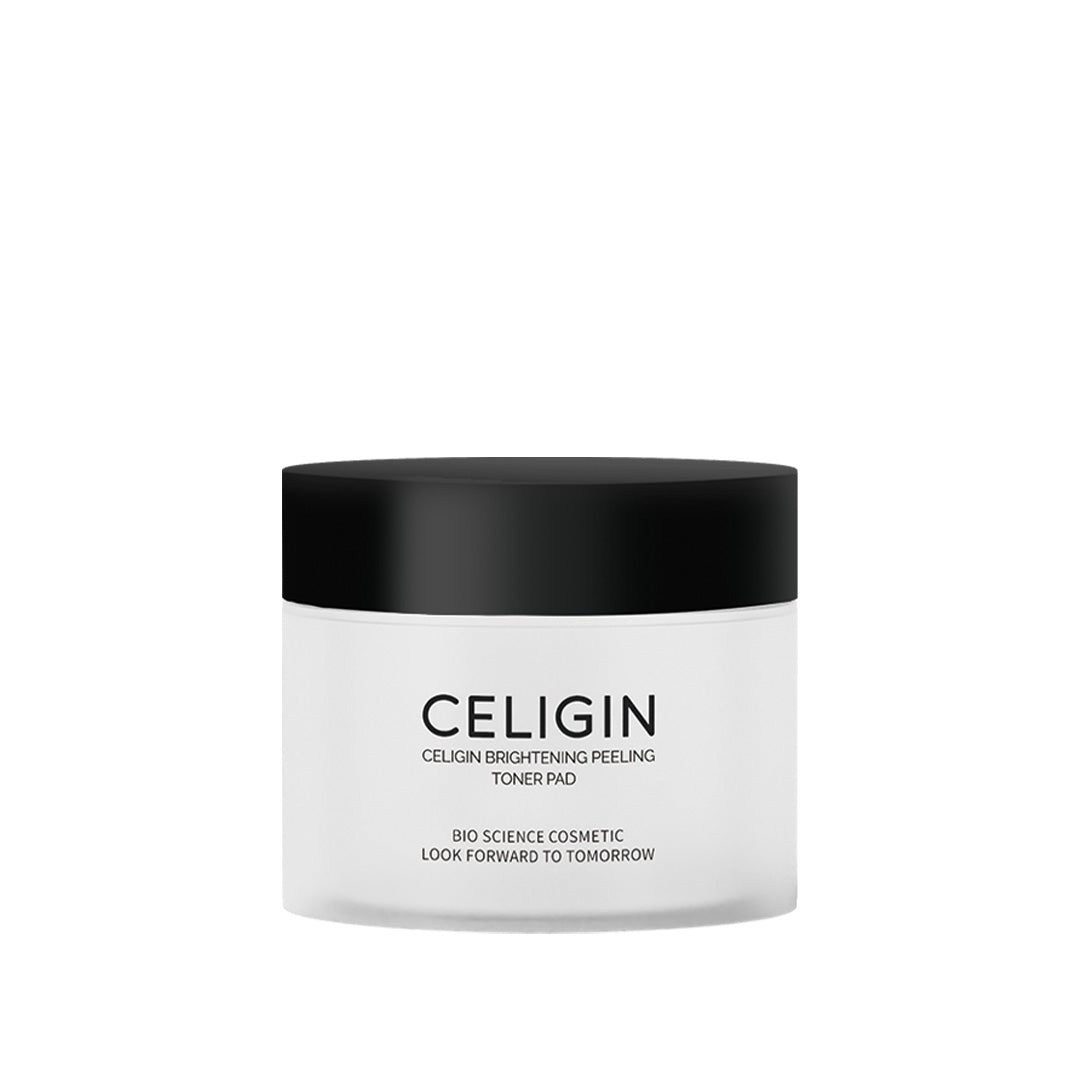 CELIGIN CELIGIN Brightening Peeling Toner Pad 160ml (70ea) - hydrating - front bottle shot