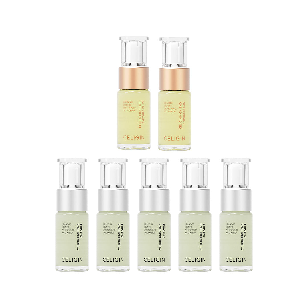CELIGIN CELIGIN High-End Ampoule Set (7ml x 7ea) - daily care - front bottle shot