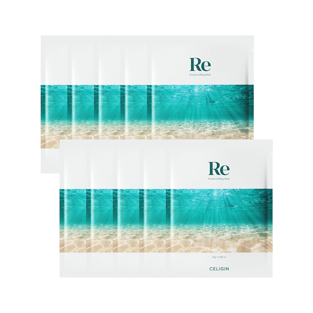 CELIGIN CELIGIN Re Furesh Gelling Mask 25g x 10ea - daily care - front bottle shot