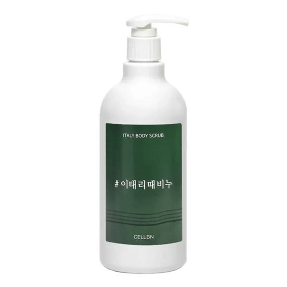 CELLBN CELLBN Italy Body Scrub 500ml - hydrating - front bottle shot