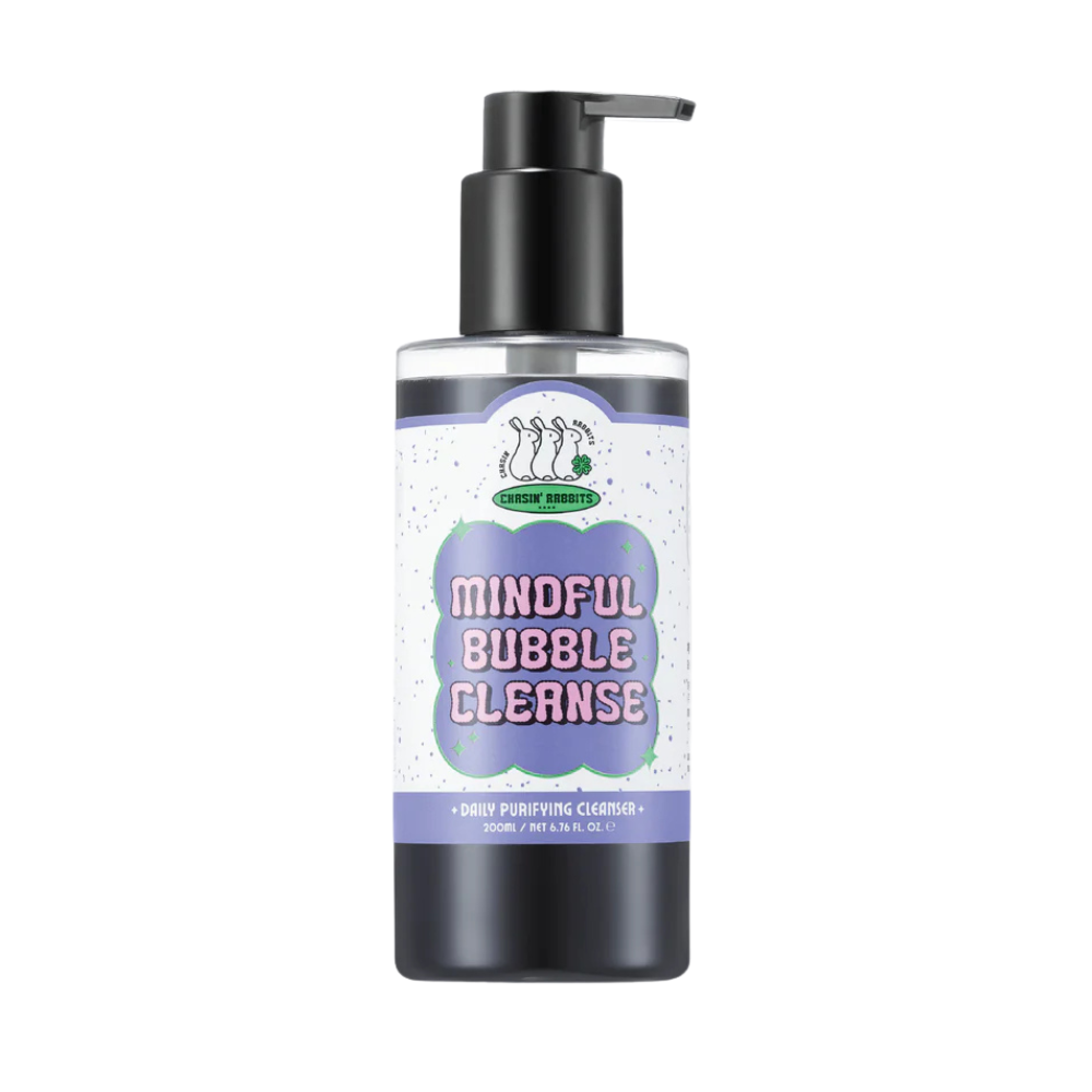 CHASIN’ RABBITS CHASIN' RABBITS Mindful Bubble Cleanse 200ml - hydrating - front bottle shot
