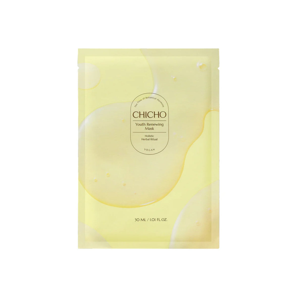CHICHO CHICHO Youth Renewing Mask (5 Sheets) - hydrating - front bottle shot