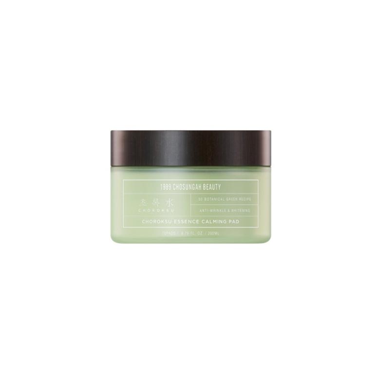 CHOSUNGAH BEAUTY CHOSUNGAH BEAUTY Choroksu Essence Calming Pad 200ml/70ea - hydrating - front bottle shot