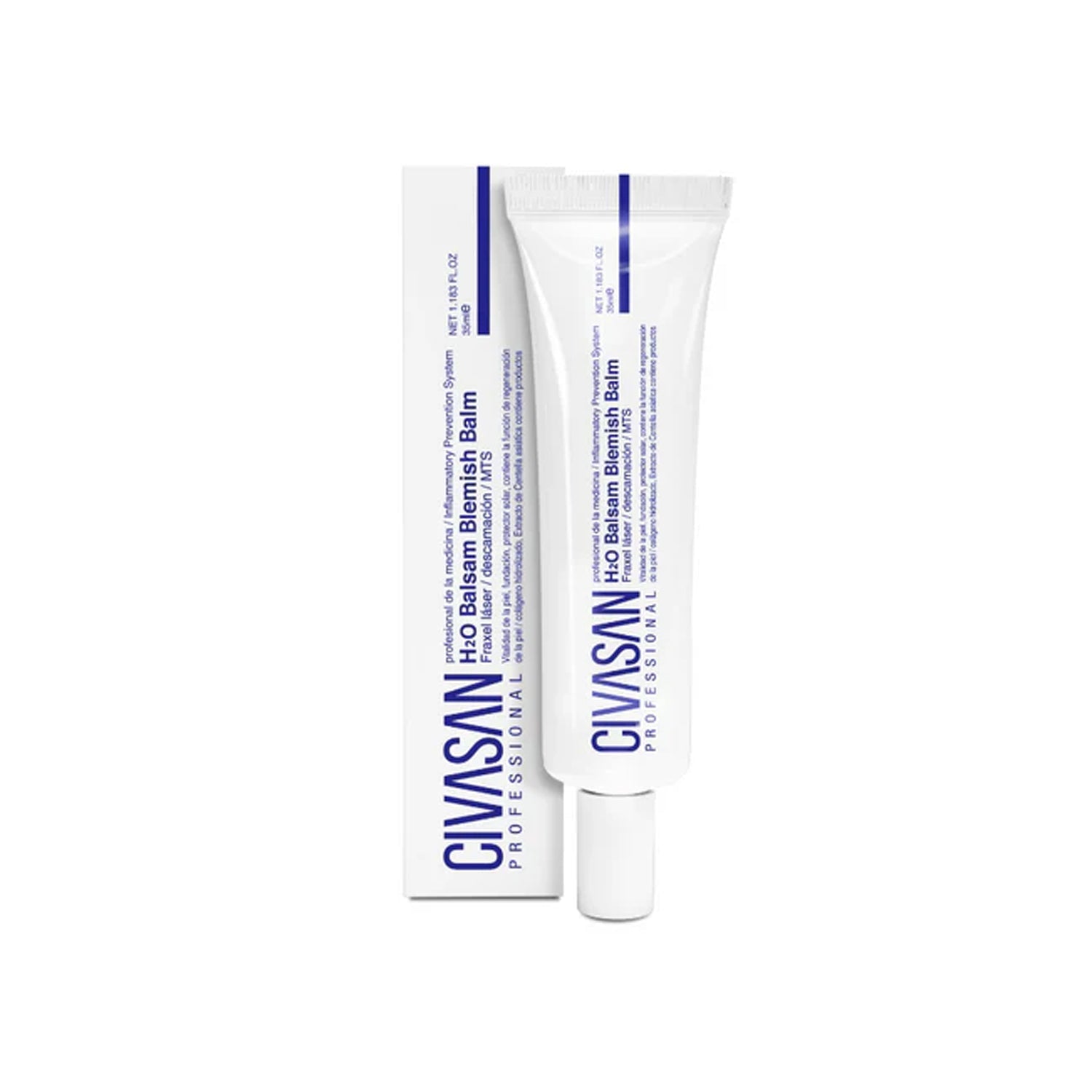 CIVASAN CIVASAN H2O Balsam Blemish Balm 35ml - hydrating - front bottle shot