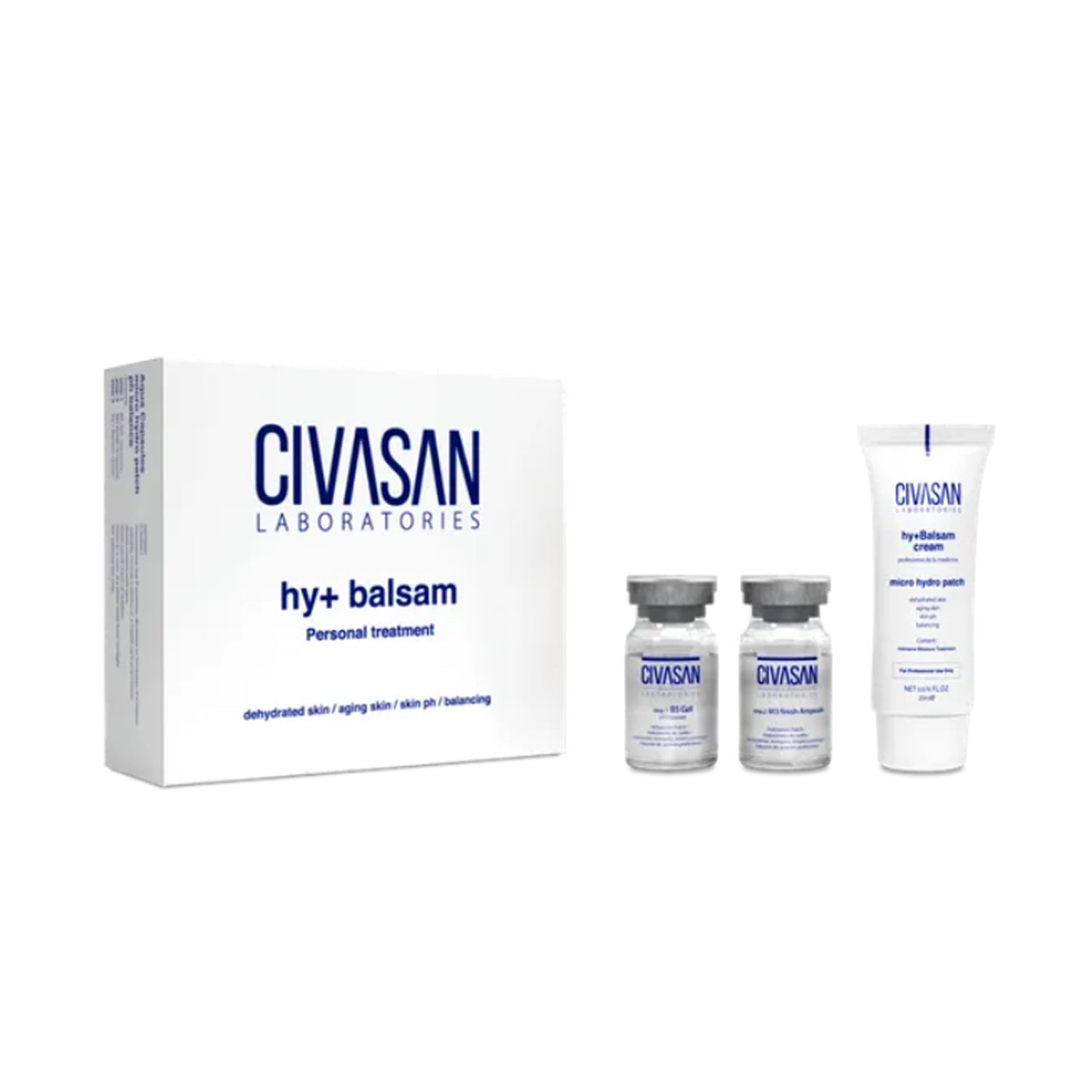 CIVASAN CIVASAN Hy+ Balsam Personal Treatment Kit - hydrating - front bottle shot