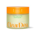 ClearDea. ClearDea. Green Tangerine Mild Dual Peeling Pad 50 sheets - exfoliating - front bottle shot