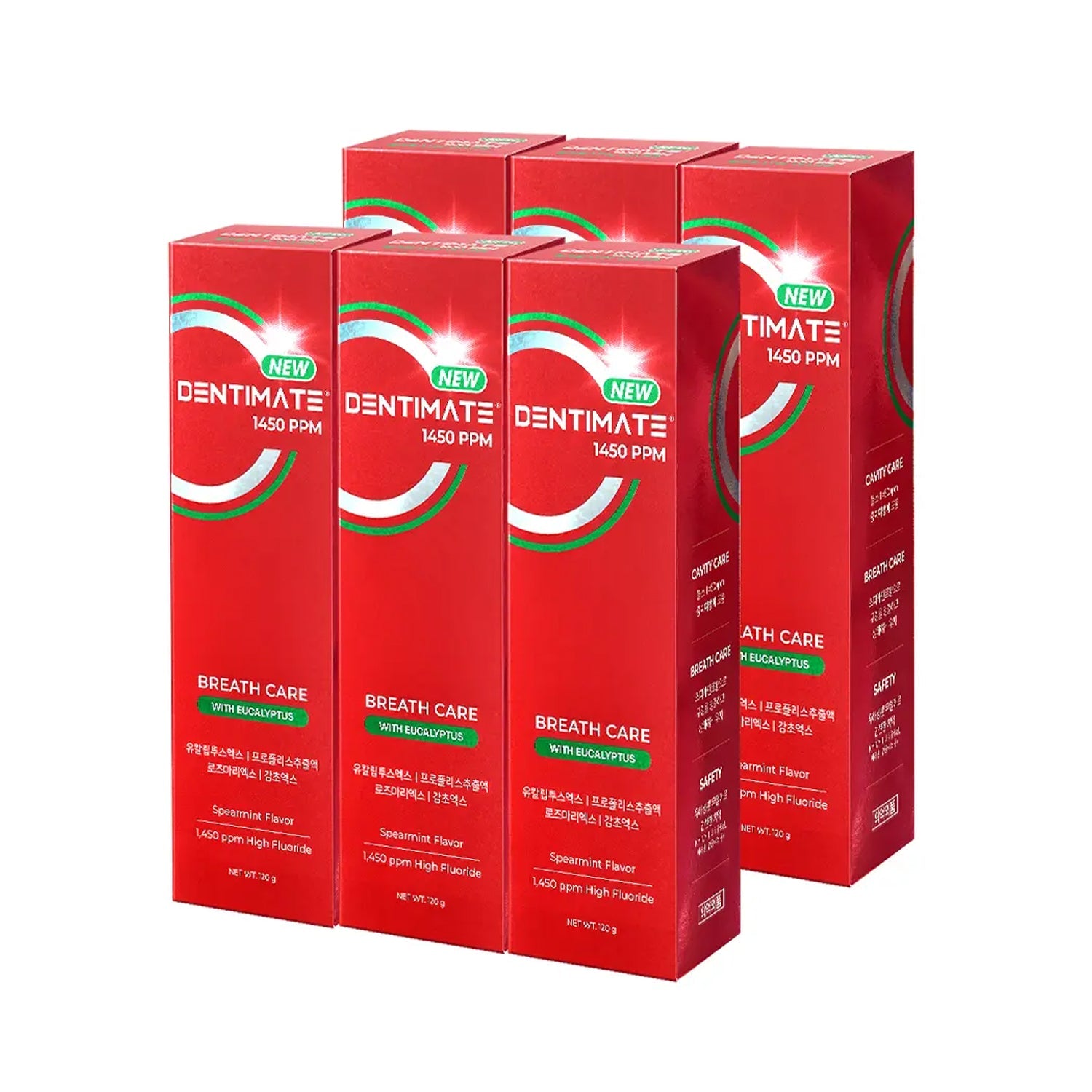 CLIO CLIO Dentimate 1450 Bad Breath Care Toothpaste 150g × 6 - daily care - front bottle shot