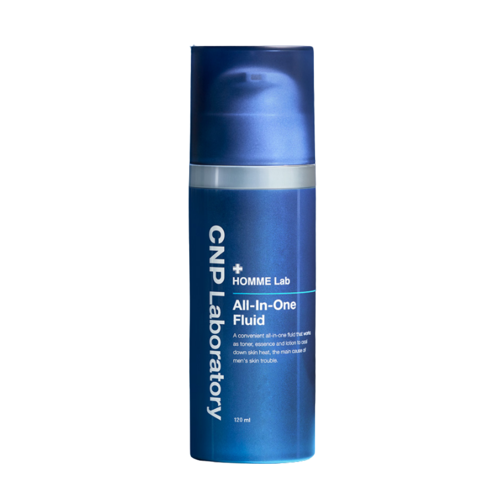 CNP Laboratory CNP Laboratory Homme Lab All-in-One Fluid 120ml - hydrating - front bottle shot