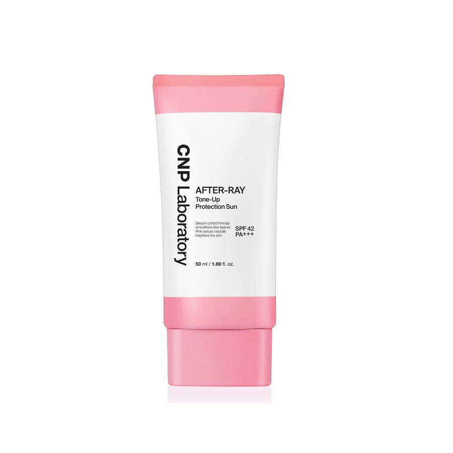 CNP Laboratory CNP Laboratory Afrer-Ray Tone-Up Protection Sun SPF42/PA+++50ml - soothing - front bottle shot