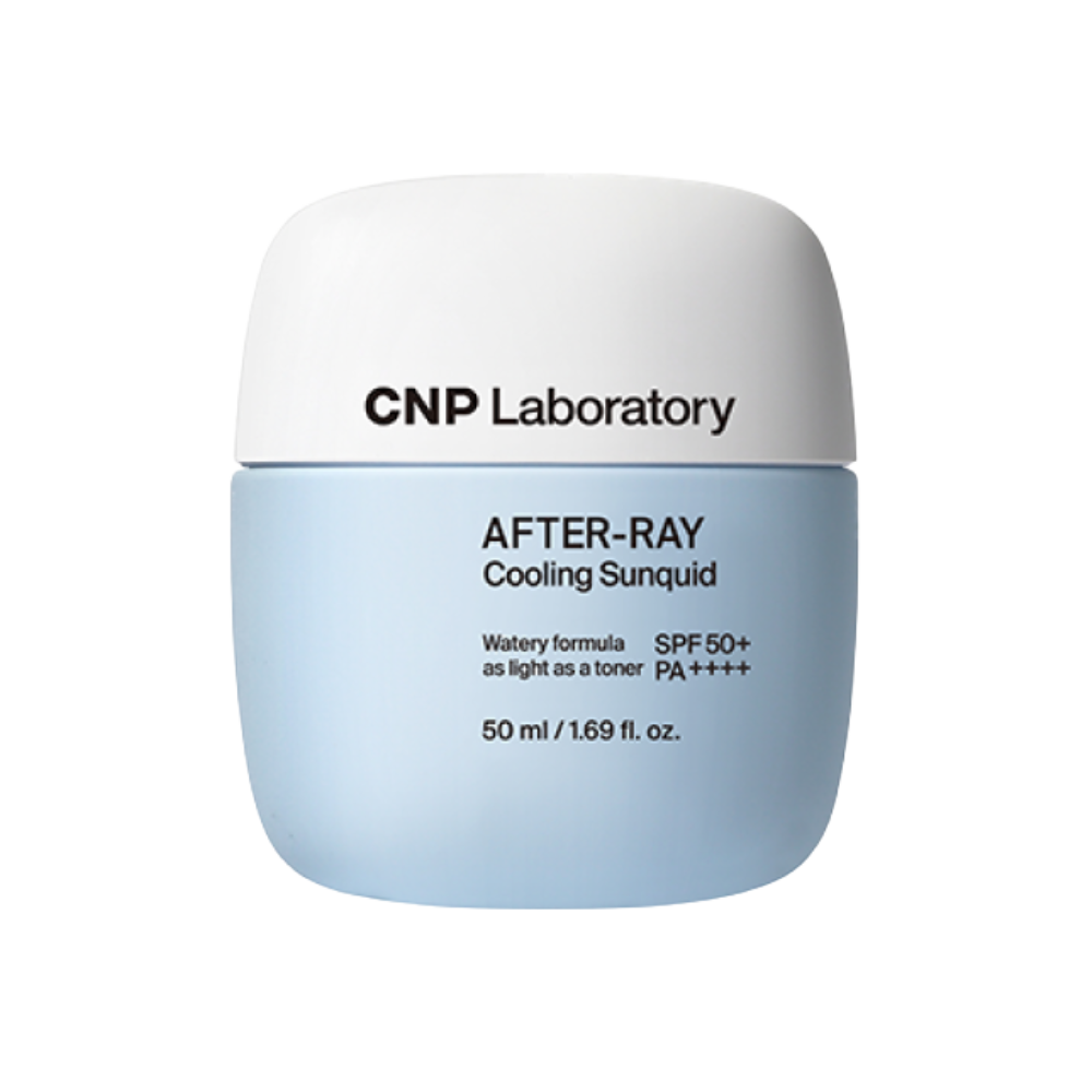 CNP Laboratory CNP Laboratory After-Ray Cooling Sunquid SPF50+ PA++++ 50ml - hydrating - front bottle shot