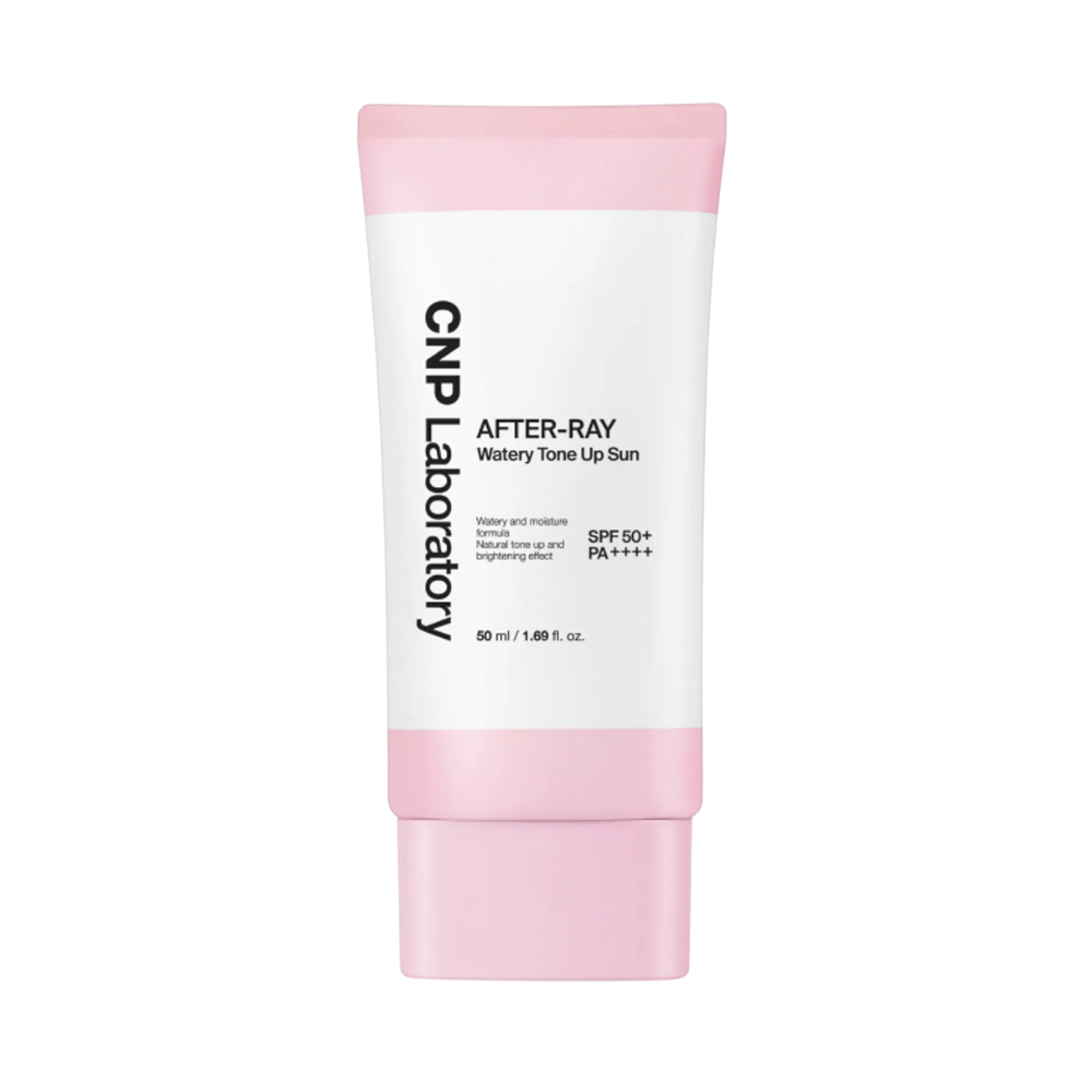 CNP Laboratory CNP Laboratory After-Ray Watery Tone-Up Sun SPF50+ PA++++ 50ml - hydrating - front bottle shot