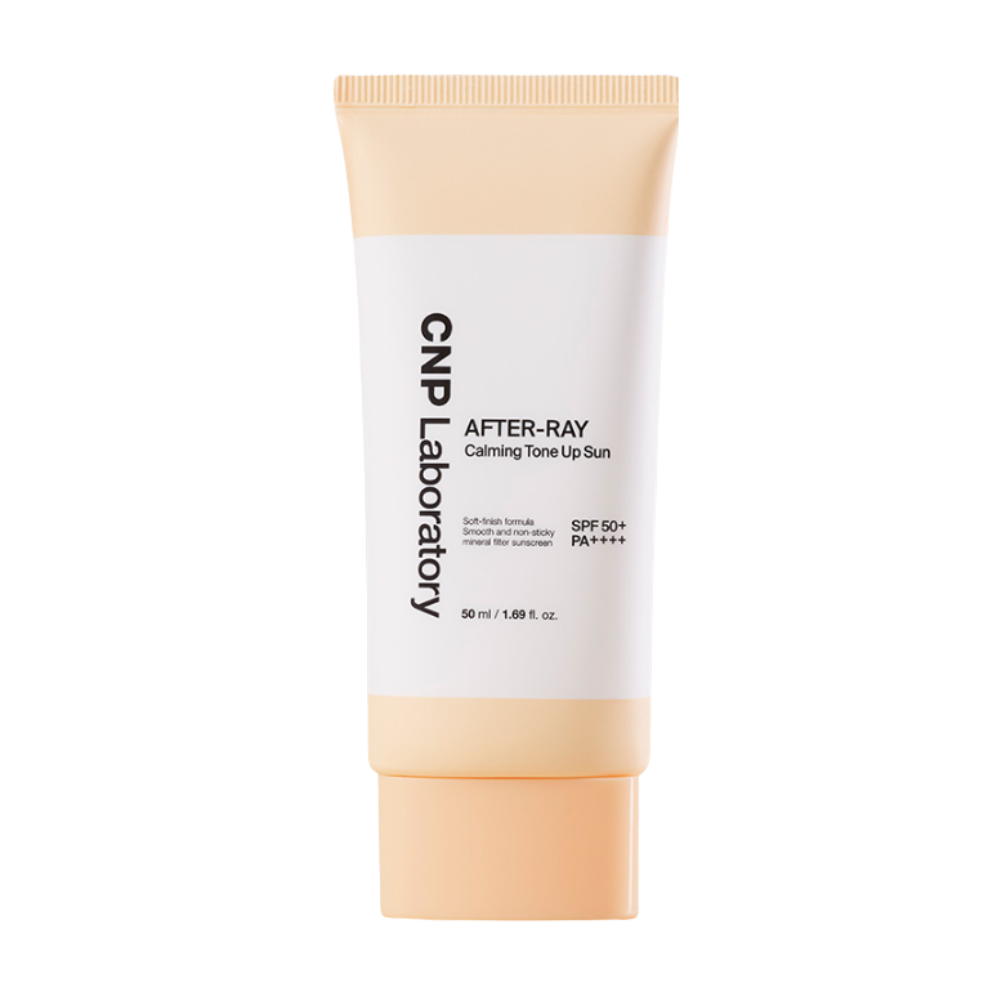 CNP Laboratory CNP Laboratory After-Ray Calming Tone-Up Sun SPF50+ PA++++ 50ml - hydrating - front bottle shot