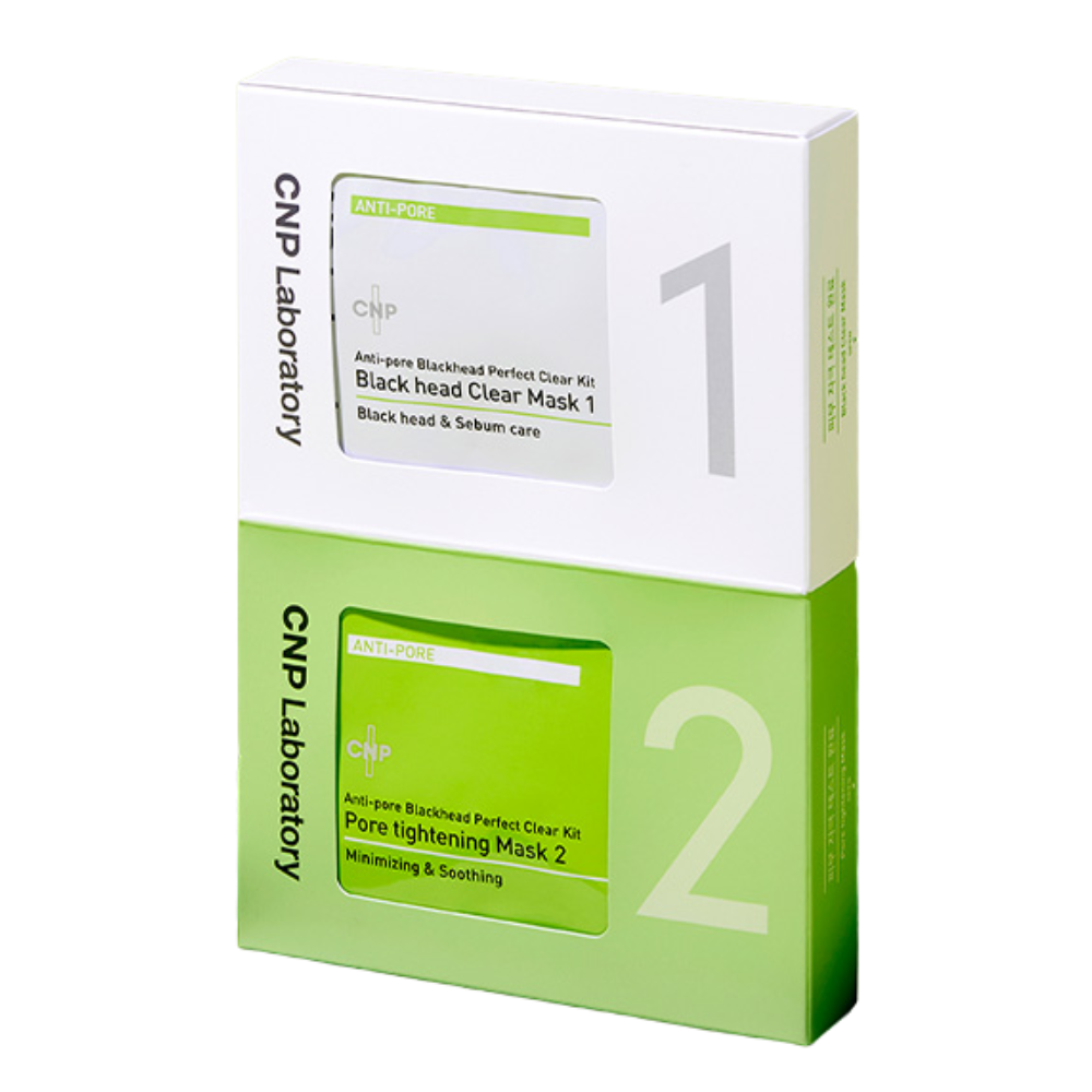 CNP Laboratory CNP Laboratory Anti-Pore Blackhead Clear Kit 10ea - soothing - front bottle shot