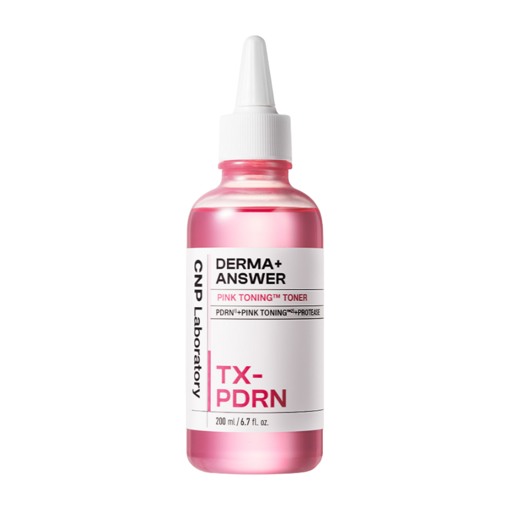 CNP Laboratory CNP Laboratory Derma+Answer Pink Toning Toner 200ml - hydrating - front bottle shot