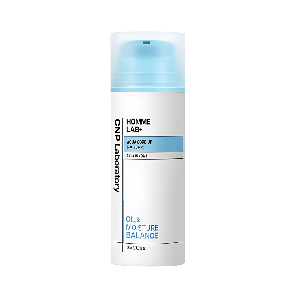 CNP Laboratory CNP Laboratory Homme Lab All-in-one Aqua Core Up 125ml - hydrating - front bottle shot