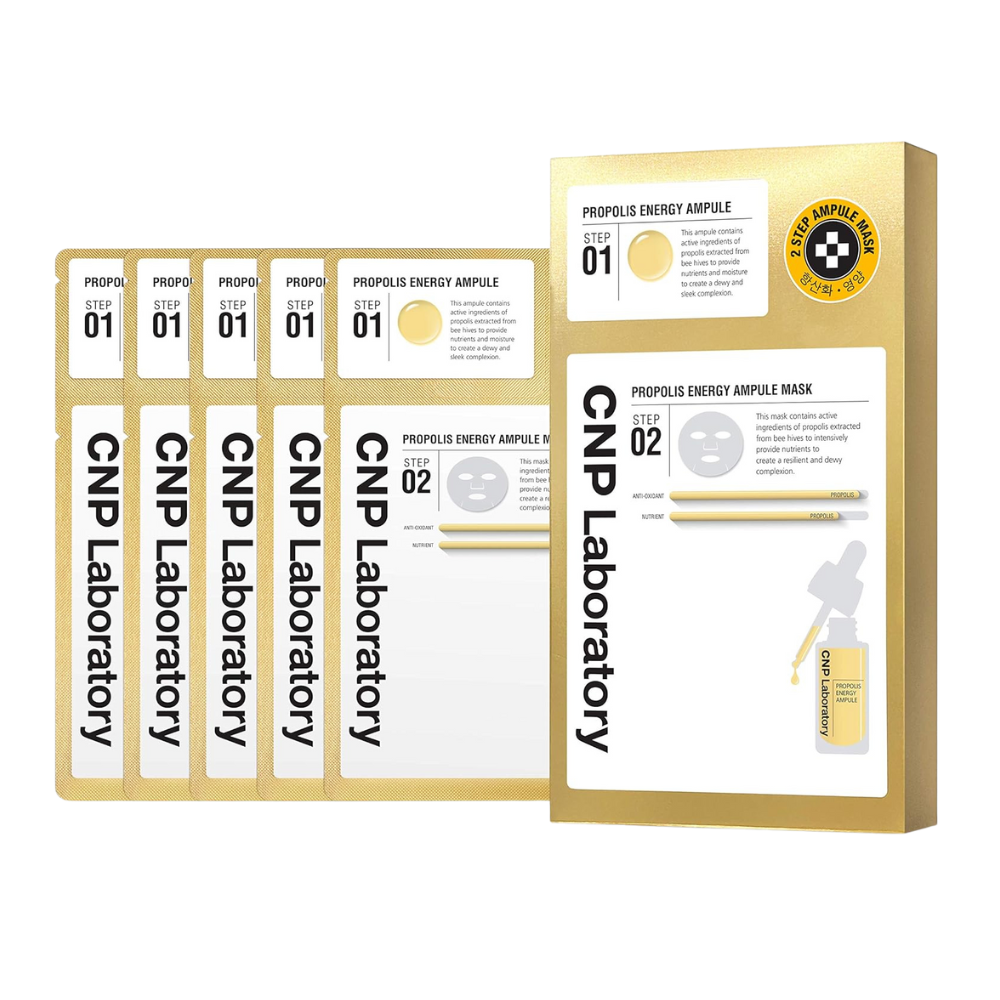 CNP Laboratory CNP Laboratory Propolis Active Mask (5 sheets) - hydrating - front bottle shot