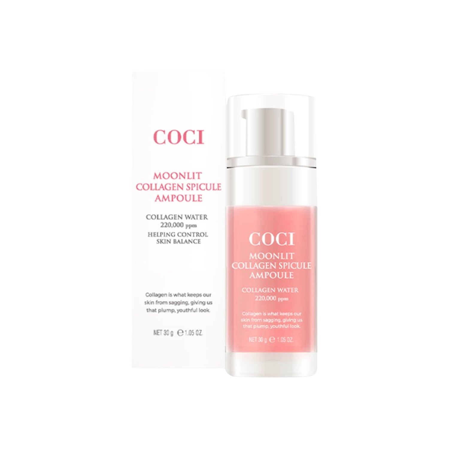 COCI COCI Moonlit Collagen Spicule Ampoule 30g - daily care - front bottle shot