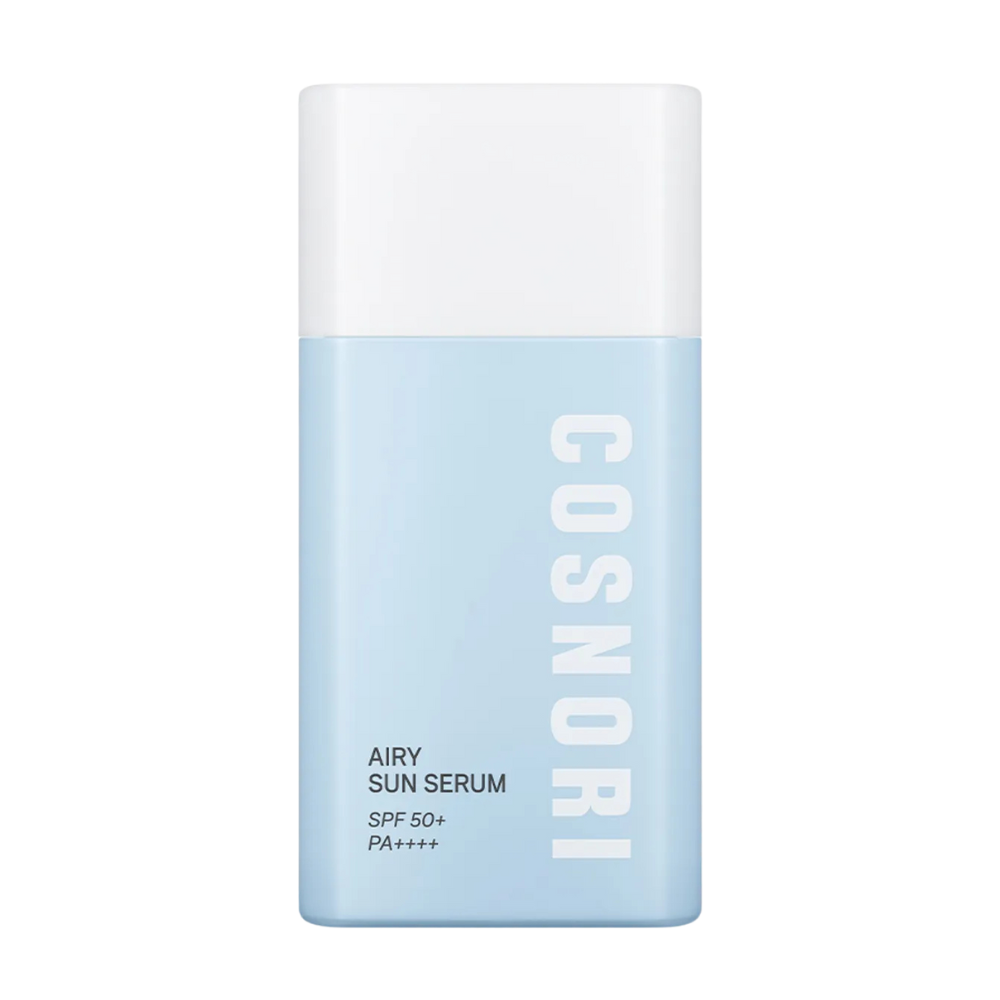 COSNORI COSNORI Airy Sun Serum SPF50+ PA++++ 50ml - hydrating - front bottle shot