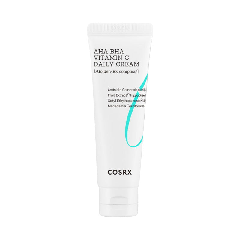 COSRX COSRX Refresh AHA BHA Vitamin C Daily Cream 50ml - brightening - front bottle shot