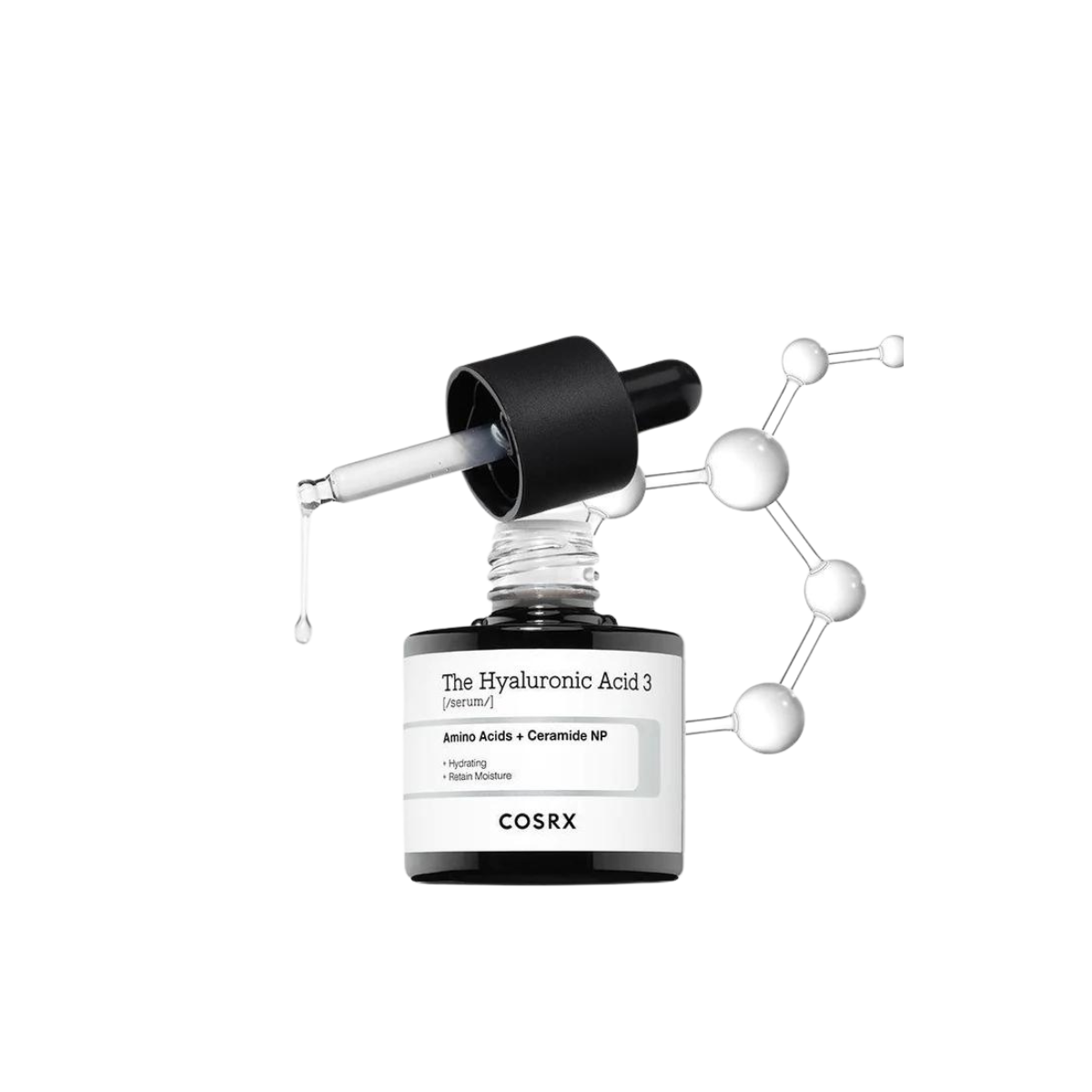 COSRX COSRX The Hyaluronic Acid 3 Serum 20ml - hydrating - front bottle shot