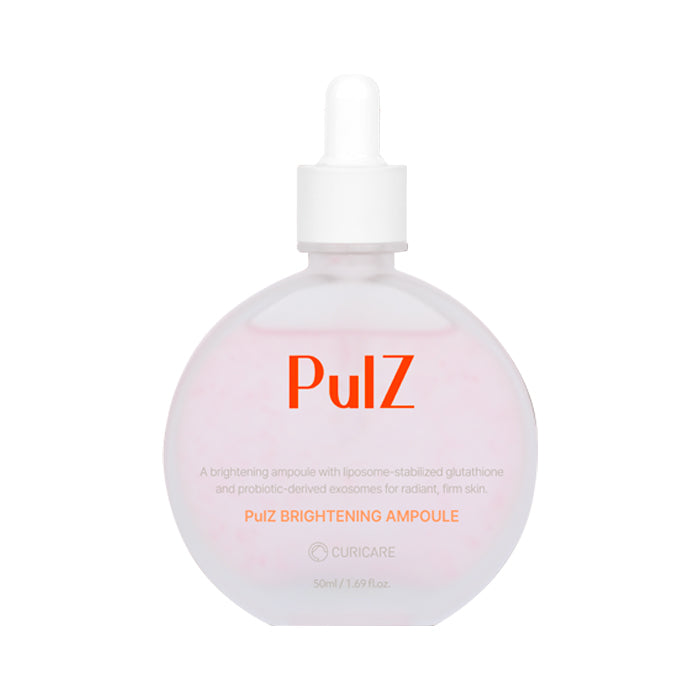 CURICARE CURICARE PuLZ Brightening Ampoule 50ml - hydrating - front bottle shot