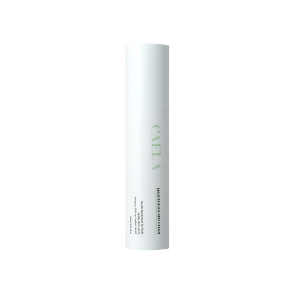 Caela Caela Brightening Deo Cream 50ml - hydrating - front bottle shot