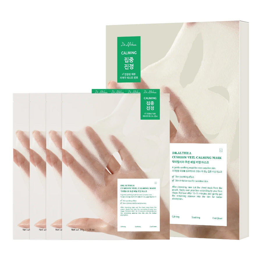 Dr.Althea Dr. Althea Cushion Calming Veil Mask (4ea) - hydrating - front bottle shot