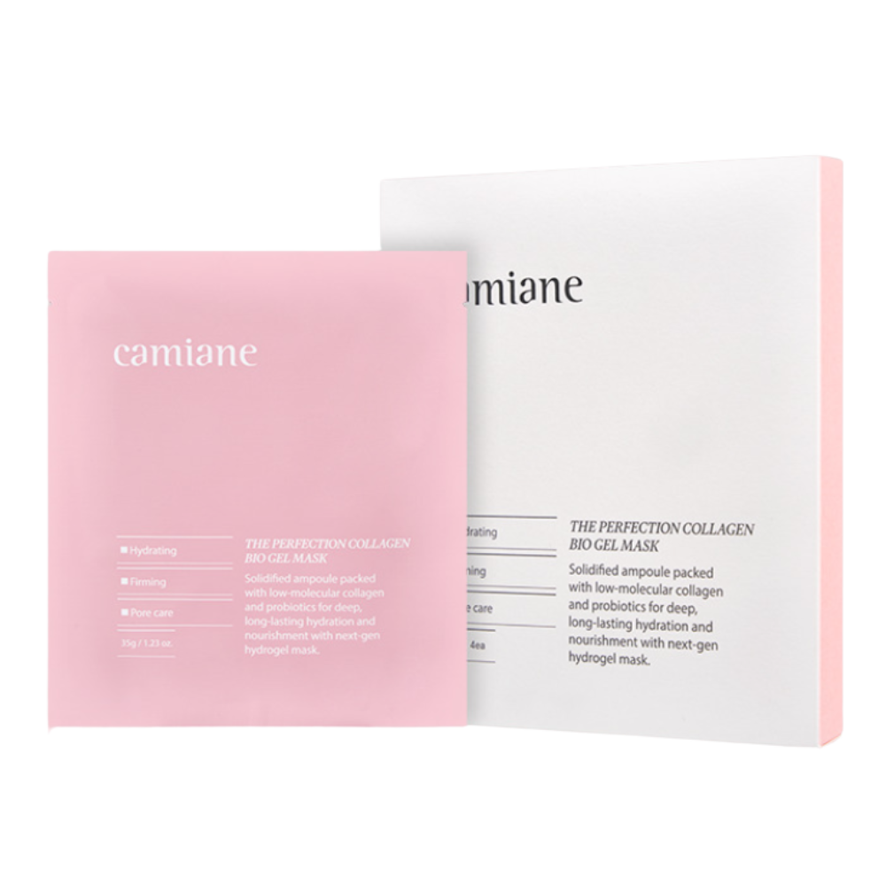 Camiane Camiane Collagen Bio-Gel Mask 35g – 4 Sheets - hydrating - front bottle shot
