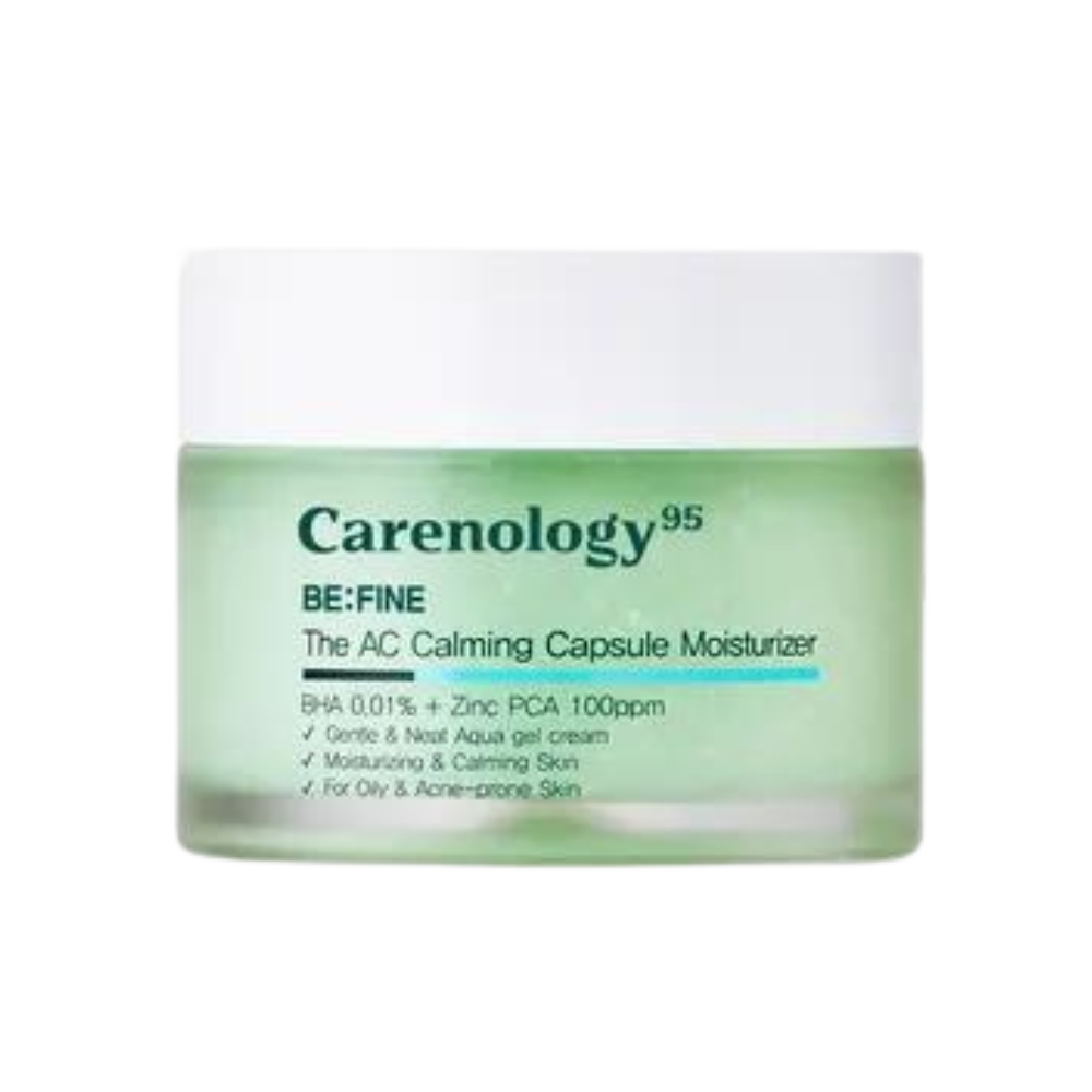 Carenology95 Carenology95 Be:Fine The AC Calming Moisturizer 55g - hydrating - front bottle shot